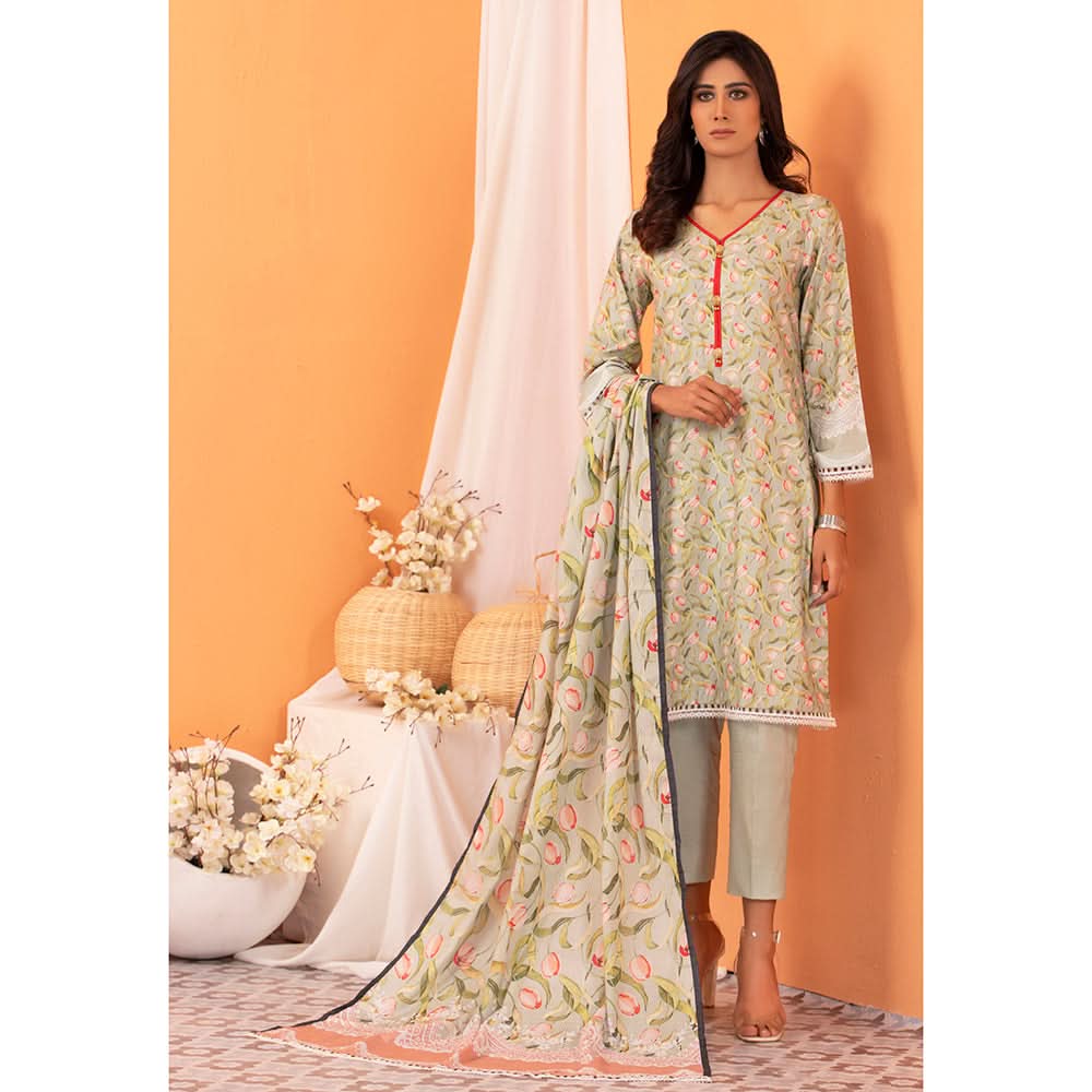 Regalia Cotton Digital Printed Unsitched 3Pcs Suit - 2, Women, 3Pcs Shalwar Suit, Regalia Textiles, Chase Value