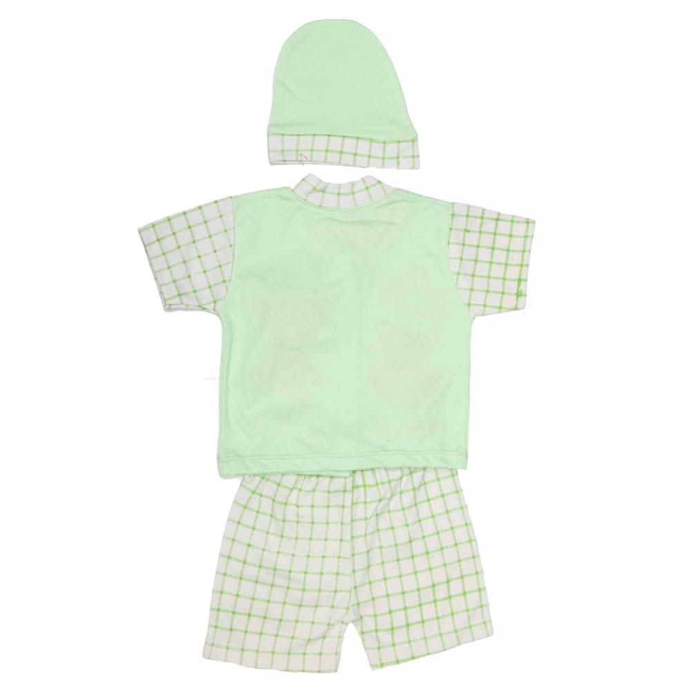 Newborn Boys Suits 3Pcs - Cyan, Kids, NB Boys Sets And Suits, Chase Value, Chase Value