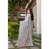 Deena Dhanak Printed Chikcen Kari Unstitched 3Pcs Suit - D-10, Women, 3Pcs Shalwar Suit, Schick Creation, Chase Value