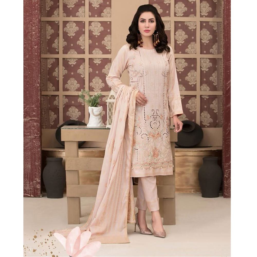 Tawakkal Pandora Jacquard Chicken Kari Lawn 3 Pcs Un-Stitched Suit - 1497, Women, 3Pcs Shalwar Suit, Tawakkal Fabrics, Chase Value