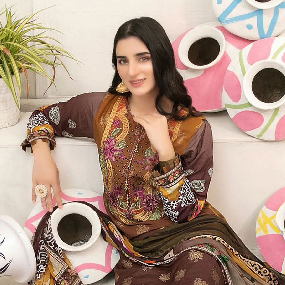 ZIMAL Viscose Digital Printed Jacuard 3 Pcs Un-Stitched Suit - 1963, Women, 3Pcs Shalwar Suit, Tawakkal Fabrics, Chase Value