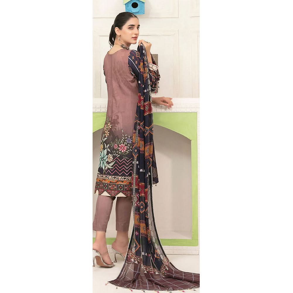 ZIMAL Viscose Digital Printed Jacuard 3 Pcs Un-Stitched Suit - 1966, Women, 3Pcs Shalwar Suit, Tawakkal Fabrics, Chase Value