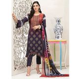 ZIMAL Viscose Digital Printed Jacuard 3 Pcs Un-Stitched Suit - 1968, Women, 3Pcs Shalwar Suit, Tawakkal Fabrics, Chase Value