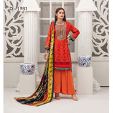 Tawakkal Dilara Linen Embroidered Unstitched 3Pcs Suit, Women, 3Pcs Shalwar Suit, Tawakkal Fabrics, Chase Value