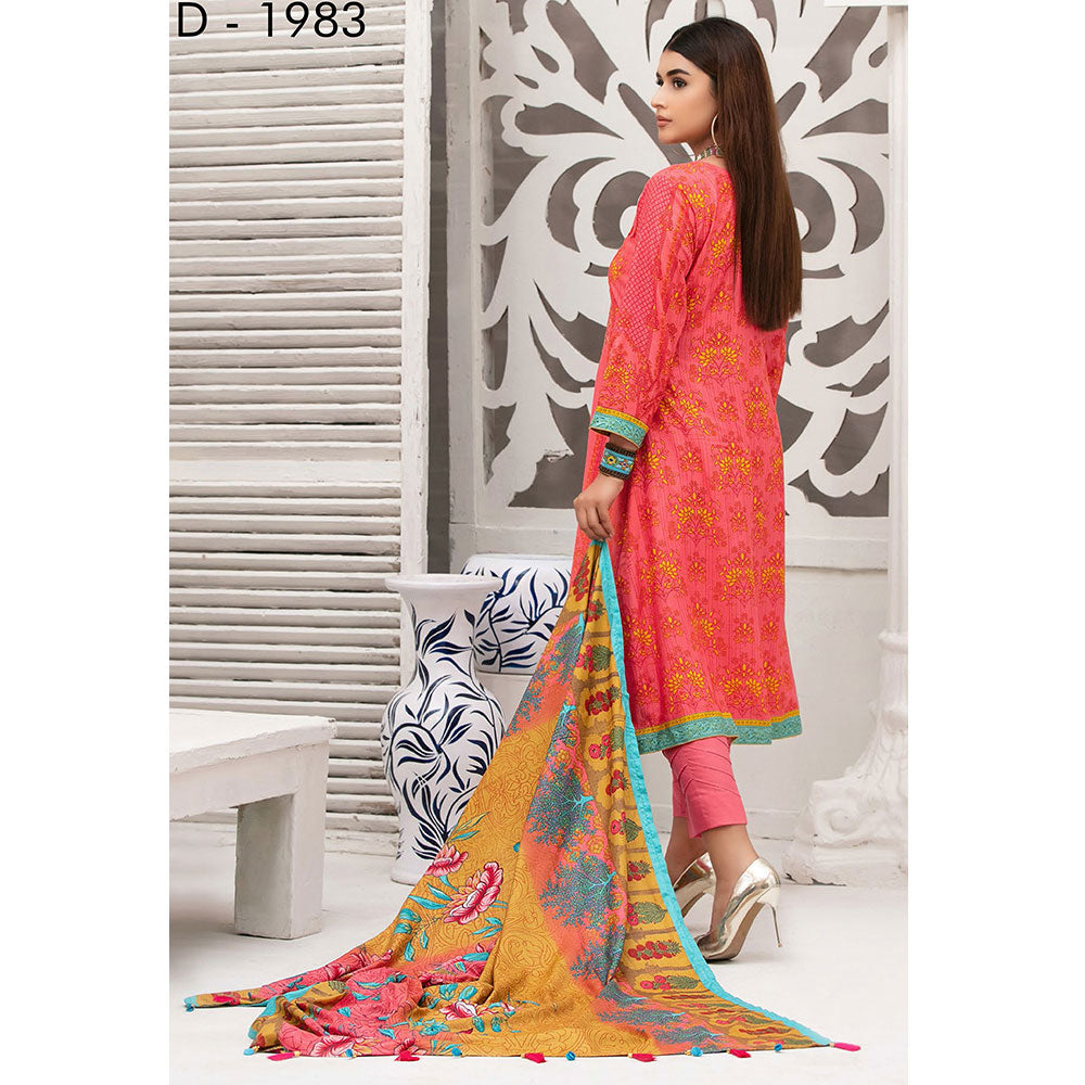 Tawakkal Dilara Linen Embroidered Unstitched 3Pcs Suit, Women, 3Pcs Shalwar Suit, Tawakkal Fabrics, Chase Value