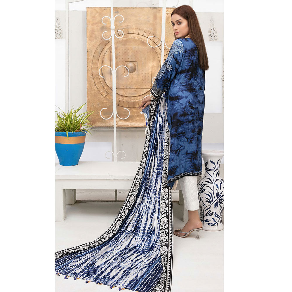 Tawakkal Dilara Linen Embroidered Unstitched 3Pcs Suit, Women, 3Pcs Shalwar Suit, Tawakkal Fabrics, Chase Value