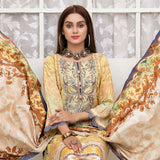 Tawakkal Dilara Linen Embroidered Unstitched 3Pcs Suit, Women, 3Pcs Shalwar Suit, Tawakkal Fabrics, Chase Value