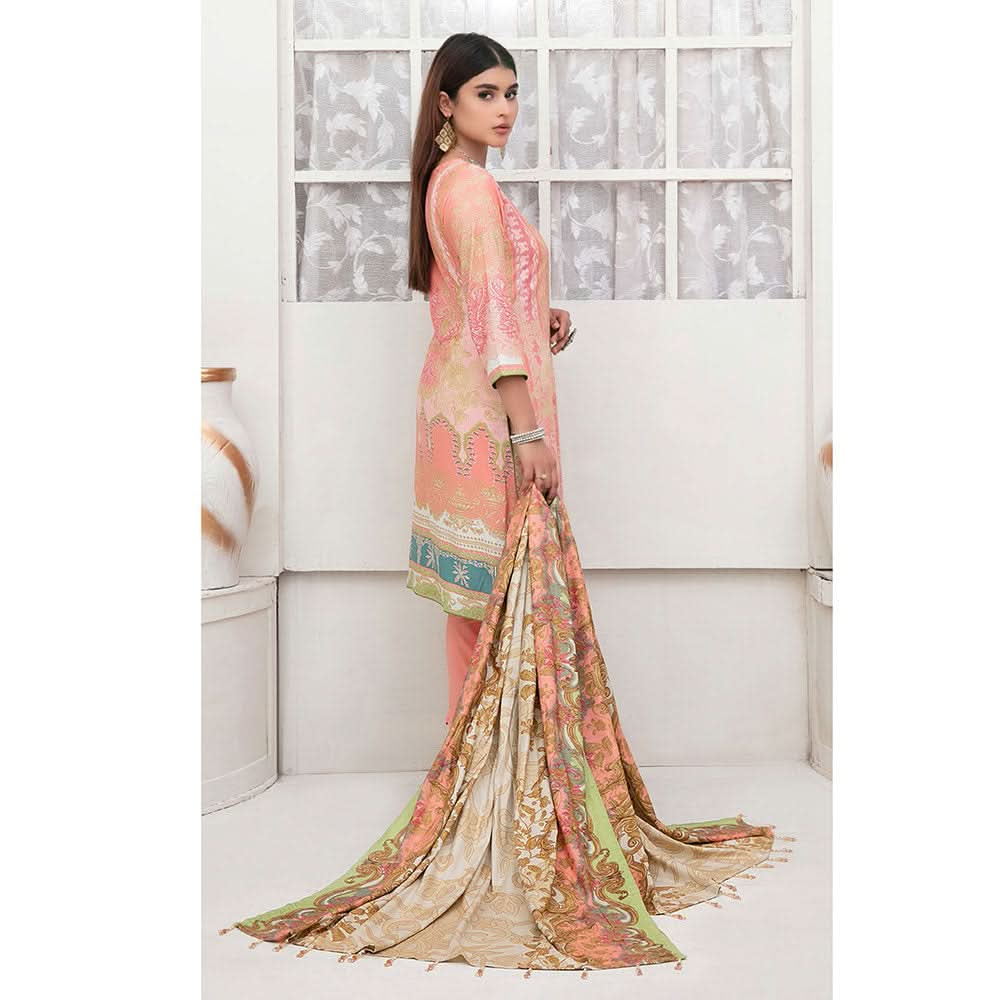 Tawakkal Dilara Linen Embroidered Unstitched 3Pcs Suit, Women, 3Pcs Shalwar Suit, Tawakkal Fabrics, Chase Value