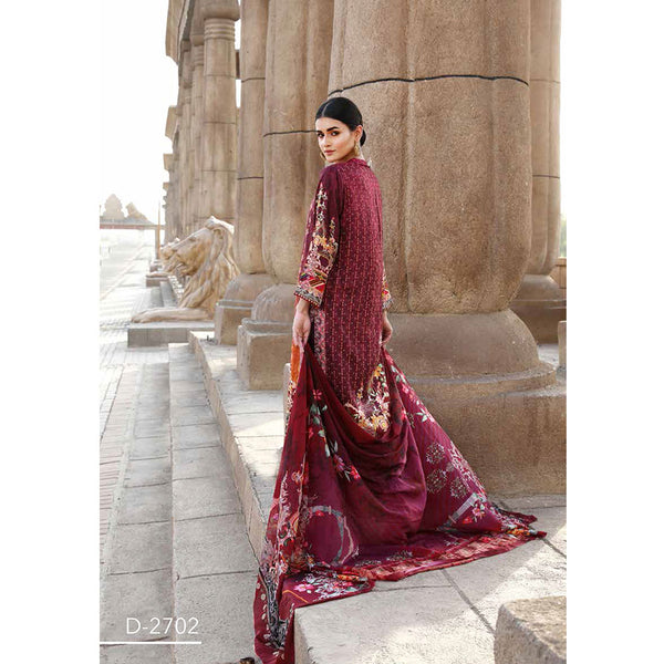 Orissa Digital Printed Chikan Kari Linen 3 Pcs Un-Stitched Suit - 2702, Women, 3Pcs Shalwar Suit, Rashid Textiles, Chase Value