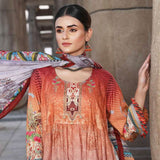 Orissa Digital Printed Chikan Kari Linen 3 Pcs Un-Stitched Suit - 2705, Women, 3Pcs Shalwar Suit, Rashid Textiles, Chase Value