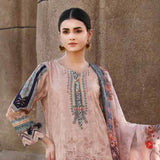 Orissa Digital Printed Chikan Kari Linen 3 Pcs Un-Stitched Suit - 2706, Women, 3Pcs Shalwar Suit, Rashid Textiles, Chase Value