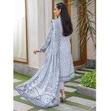 Deena Dhanak Printed Chikcen Kari Unstitched 3Pcs Suit - D-4, Women, 3Pcs Shalwar Suit, Schick Creation, Chase Value