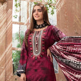 Tawakkal Aashnaa Linen Printed unstitched 3pc Embroidered Suit, Women, 3Pcs Shalwar Suit, Tawakkal Fabrics, Chase Value