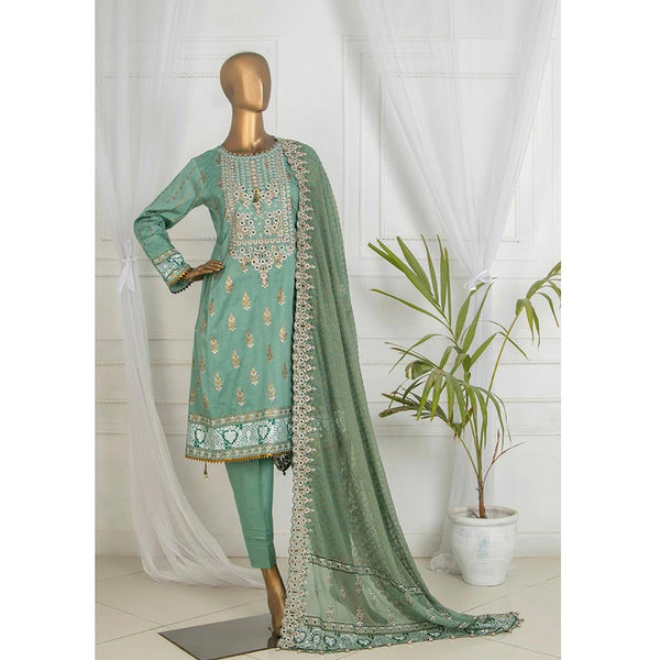 Dynamic Table Print With Embroidered 3 Pcs Un-Stitched Suit - 8927, Women, 3Pcs Shalwar Suit, Tawakkal Fabrics, Chase Value