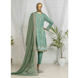 Dynamic Table Print With Embroidered 3 Pcs Un-Stitched Suit - 8927, Women, 3Pcs Shalwar Suit, Tawakkal Fabrics, Chase Value
