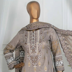 Dynamic Table Print With Embroidered 3 Pcs Un-Stitched Suit - 8929, Women, 3Pcs Shalwar Suit, Tawakkal Fabrics, Chase Value