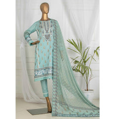 Dynamic Table Print With Embroidered 3 Pcs Un-Stitched Suit - 8931, Women, 3Pcs Shalwar Suit, Tawakkal Fabrics, Chase Value