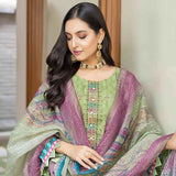 Misha Viscose Embroidered Unstitched 3Pcs Suit - D-8, Women, 3Pcs Shalwar Suit, Schick Creation, Chase Value