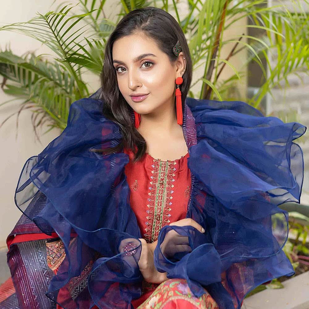 Misha Viscose Embroidered Unstitched 3Pcs Suit - D-9, Women, 3Pcs Shalwar Suit, Schick Creation, Chase Value