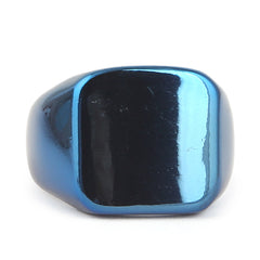 Men's Titanium Ring - Blue - test-store-for-chase-value