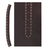 Men's Mashriq Embroidered Un-Stitched Suit - Dark-Brown, Men, Unstitched Fabric, Chase Value, Chase Value