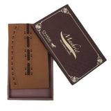 Men's Mashriq Embroidered Un-Stitched Suit - Dark Brown, Men, Unstitched Fabric, Chase Value, Chase Value