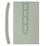 Men's Mashriq Embroidered Un-Stitched Suit - Dark-Green, Men, Unstitched Fabric, Chase Value, Chase Value