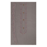 Men's Mashriq Embroidered Un-Stitched Suit - Dark-Grey, Men, Unstitched Fabric, Chase Value, Chase Value