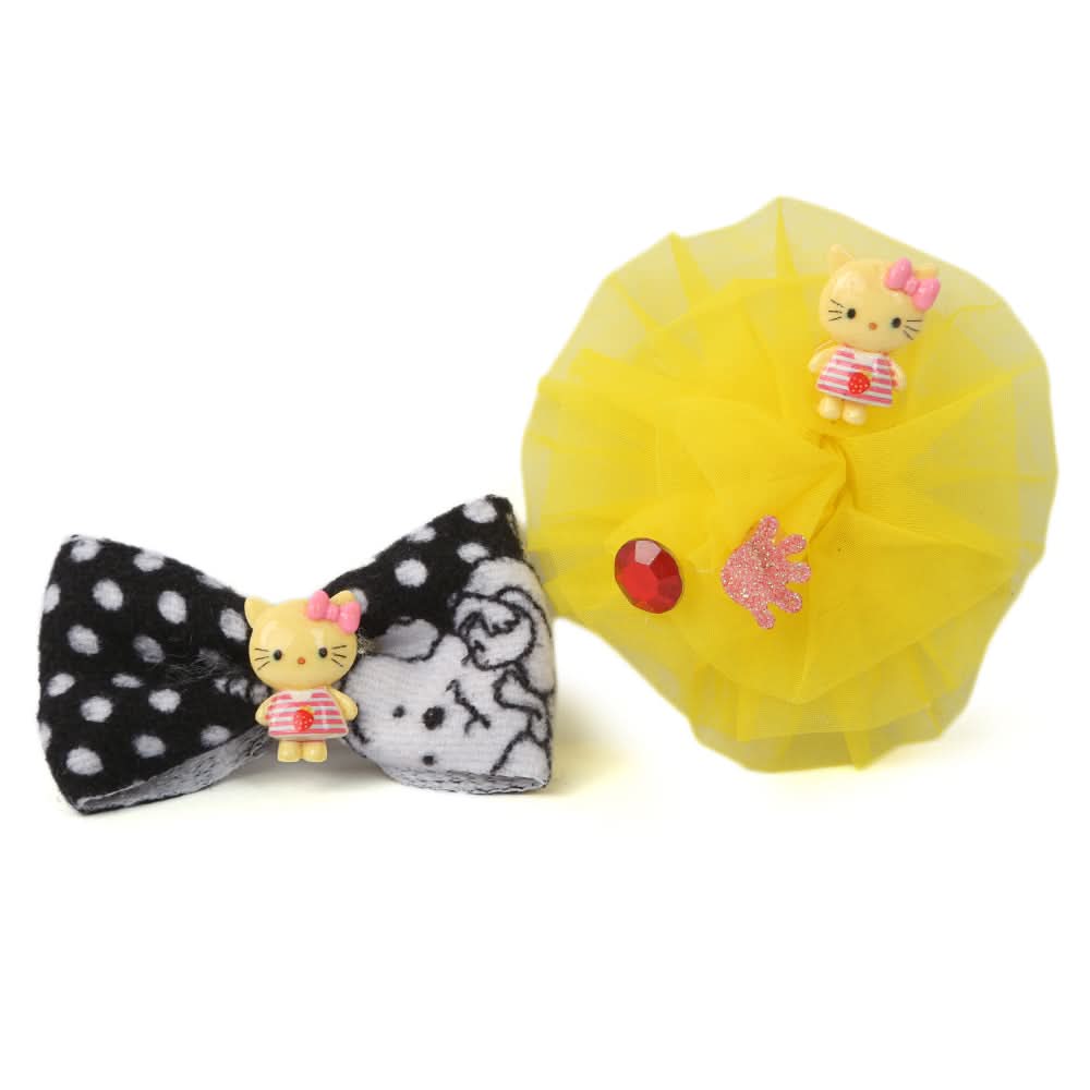 Girls Hair Pins (AY-146) - Yellow, Kids, Hair Accessories, Chase Value, Chase Value
