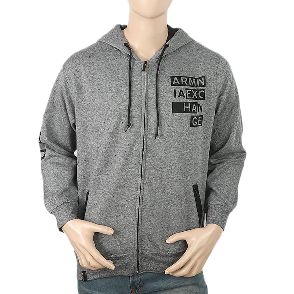Men's Fleece Zip Jacket - Dark Grey, Men, Jackets and Hoodies, Chase Value, Chase Value