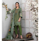Tawakkal MOOREA Linen Printed unstitched 3pc Embroidered Suit, Women, 3Pcs Shalwar Suit, Tawakkal Fabrics, Chase Value