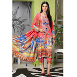 Zarang Embroidered Cotton 3 Piece Un-Stitched Suit - DA2202, Women, 3Pcs Shalwar Suit, Rana Arts, Chase Value
