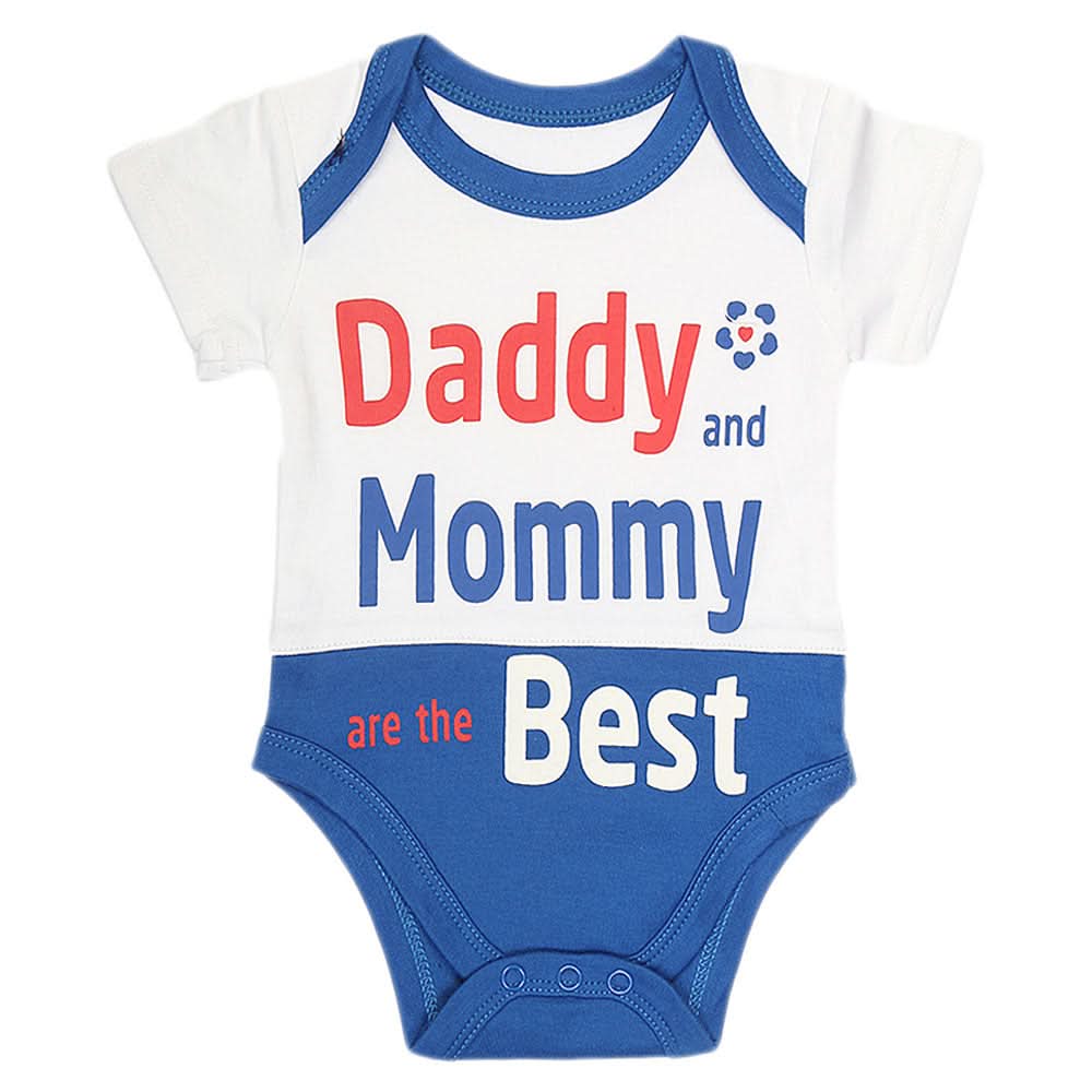 Newborn Boys Body Romper - White, Kids, NB Boys Rompers, Chase Value, Chase Value