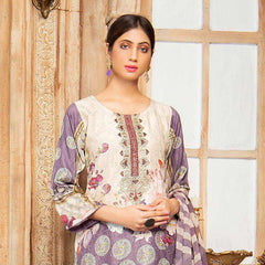 Zaarish Embroidered Unstitched 3Pcs Suit - Dp-2837, Women, 3Pcs Shalwar Suit, Rana Arts, Chase Value