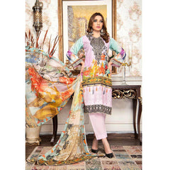 Zaarish Embroidered Unstitched 3Pcs Suit - Dp-2838, Women, 3Pcs Shalwar Suit, Rana Arts, Chase Value