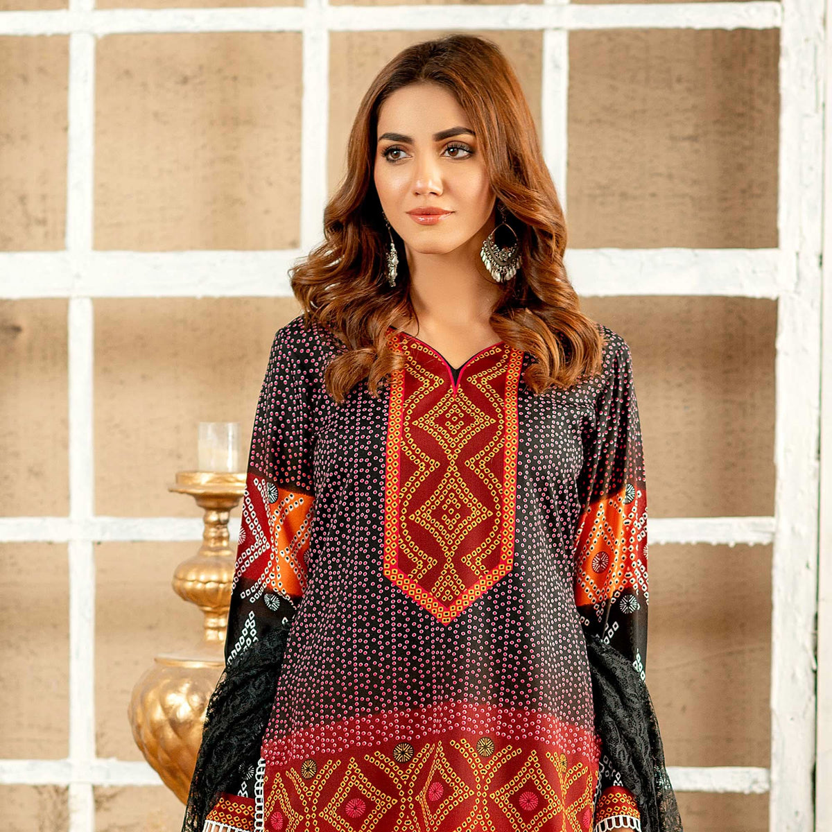 Rangoli Malai Unstitched 3Pcs Suit - 903, Women, 3Pcs Shalwar Suit, Chase Value, Chase Value
