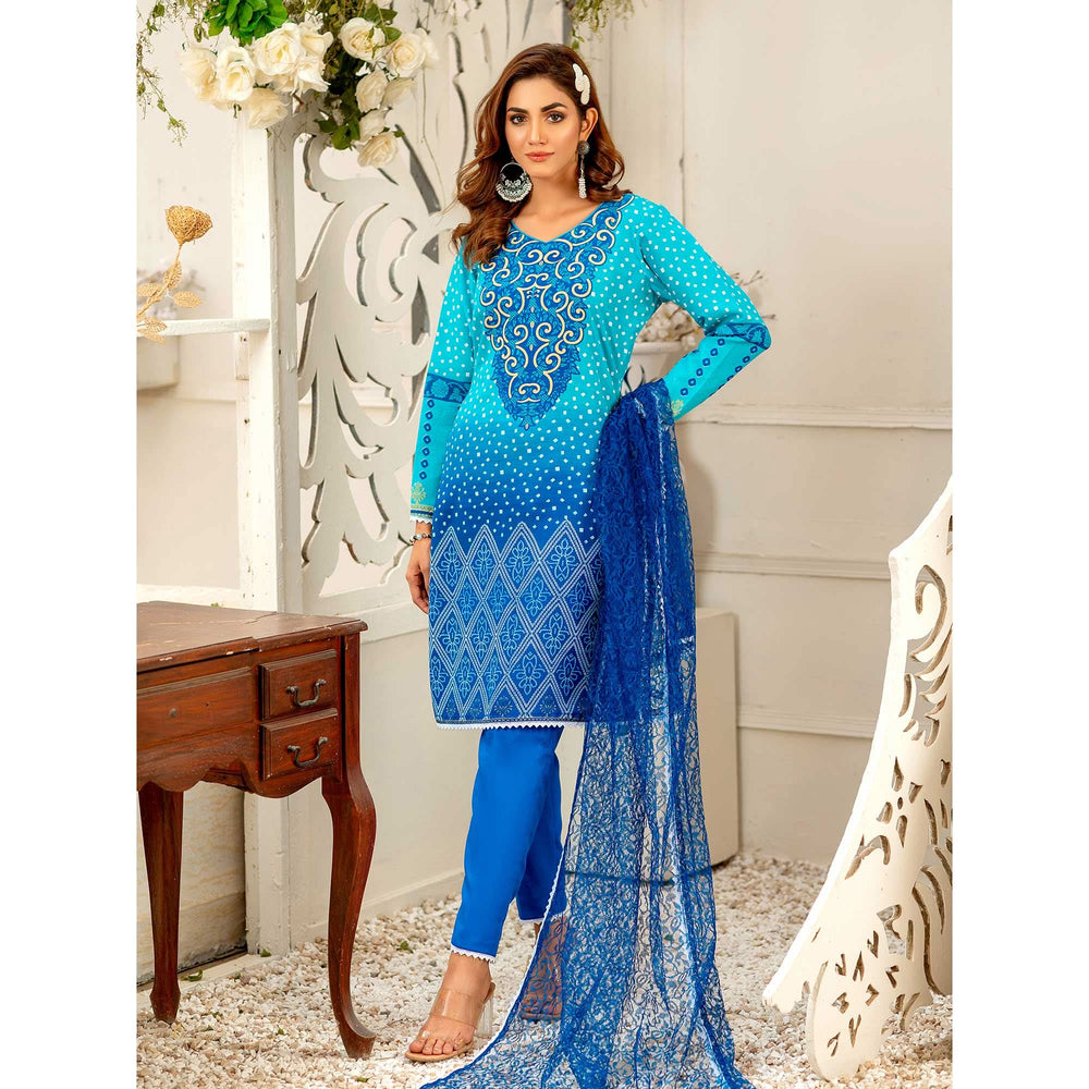 Rangoli Malai Unstitched 3Pcs Suit - 906, Women, 3Pcs Shalwar Suit, Chase Value, Chase Value