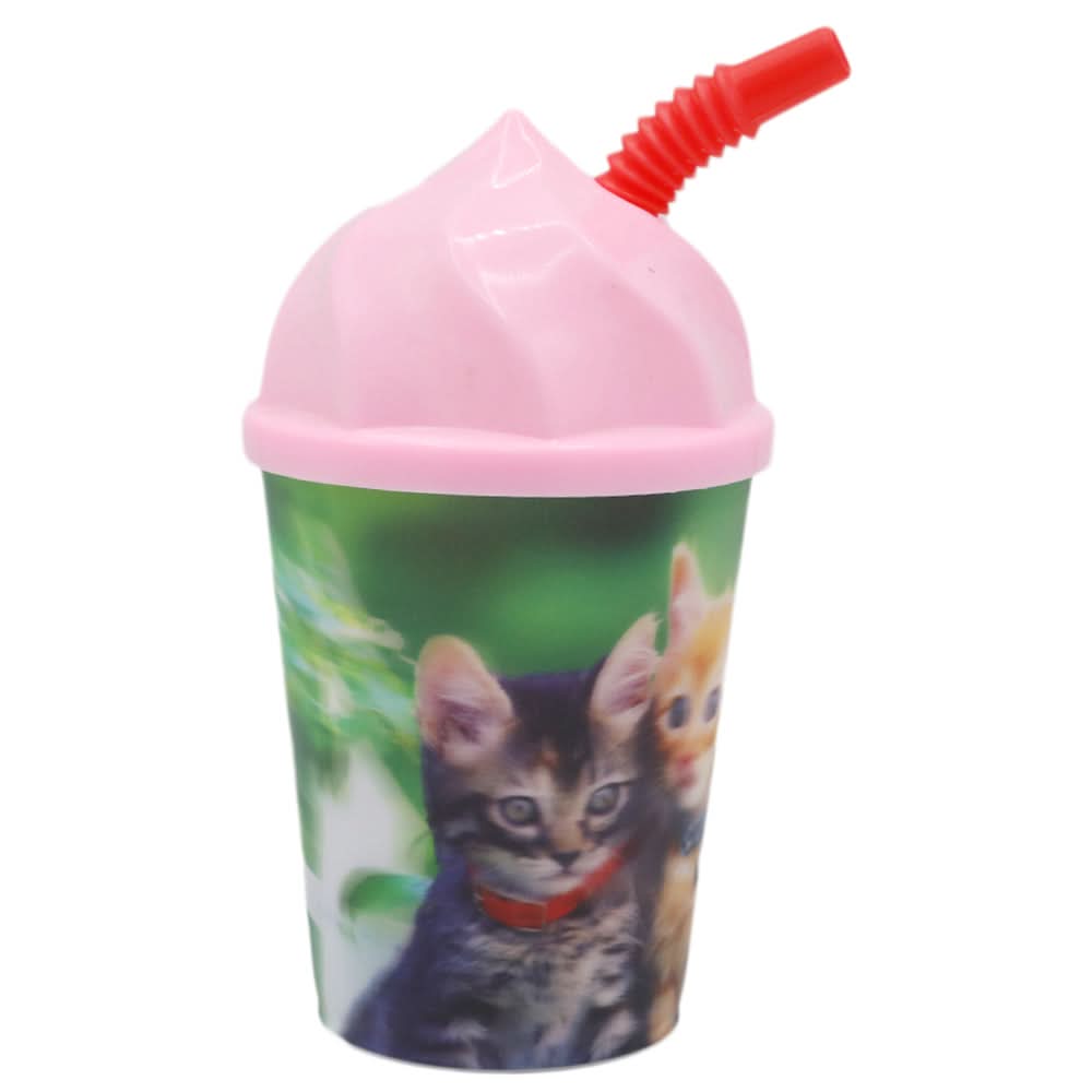 3D Plastic Glass - 250ml - Pink, Home & Lifestyle, Glassware & Drinkware, Chase Value, Chase Value