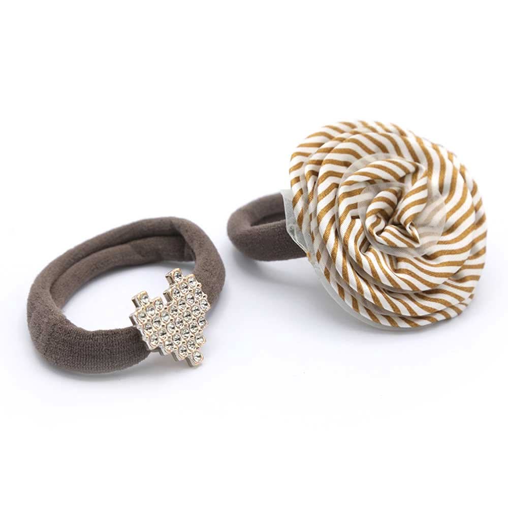 Girls Hair Pony - Brown, Girls Hair Accessories, Chase Value, Chase Value