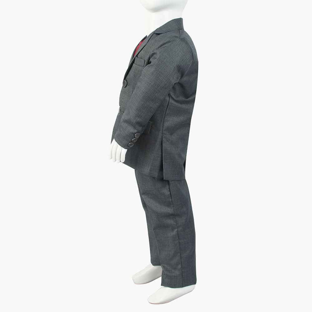 Boys Fancy Suiting Coat Pant - Dark Grey, Boys Coat Pant, Chase Value, Chase Value