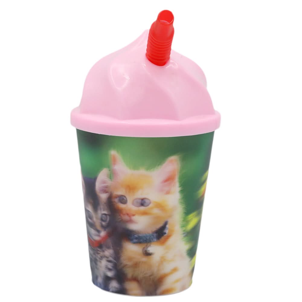 3D Plastic Glass - 250ml - Pink, Home & Lifestyle, Glassware & Drinkware, Chase Value, Chase Value