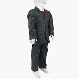 Boys Fancy Suiting Coat Pant - Dark Grey, Boys Coat Pant, Chase Value, Chase Value