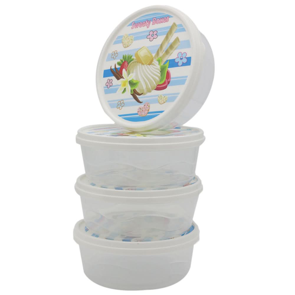 Sweety 4 Pcs Box - Multi, Kids, Tiffin Boxes And Bottles, Chase Value, Chase Value