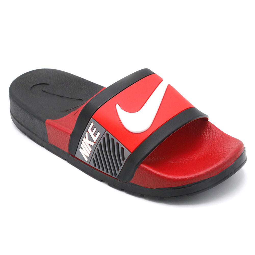 Men's Slider - Red, Men's Slippers, Chase Value, Chase Value