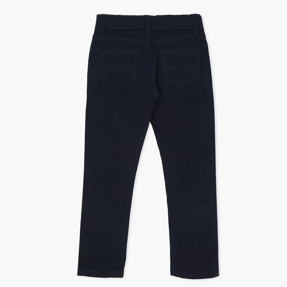 Boys Cotton Pant - Navy Blue, Boys Pants, Chase Value, Chase Value