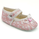 Newborns Girls Net Pumpy - Light Pink, Newborn Caps, Shoes & Socks, Chase Value, Chase Value