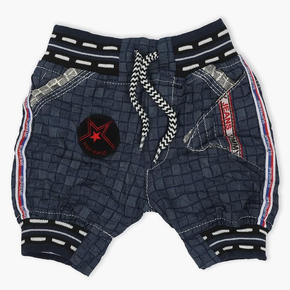 Boys Cotton Short - Navy Blue, Boys Shorts, Chase Value, Chase Value