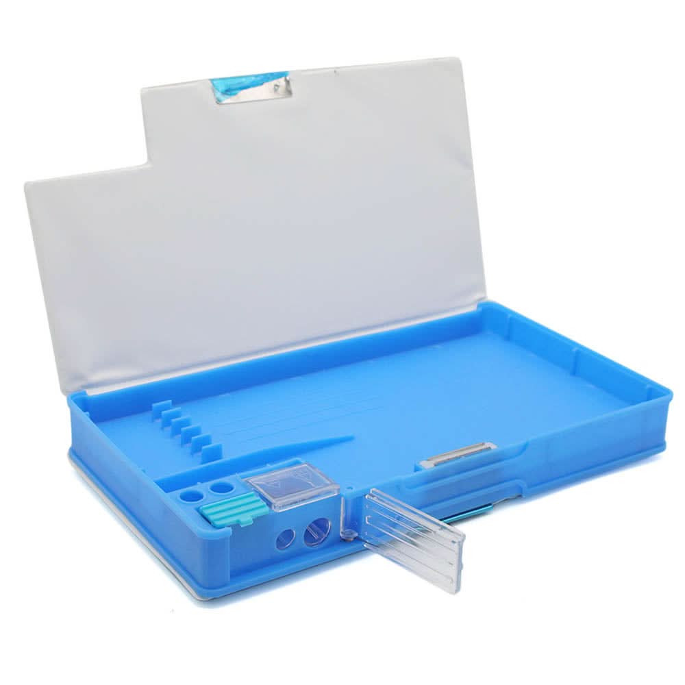 Pencil Box - Light Blue, Pencil Boxes & Stationery Sets, Chase Value, Chase Value