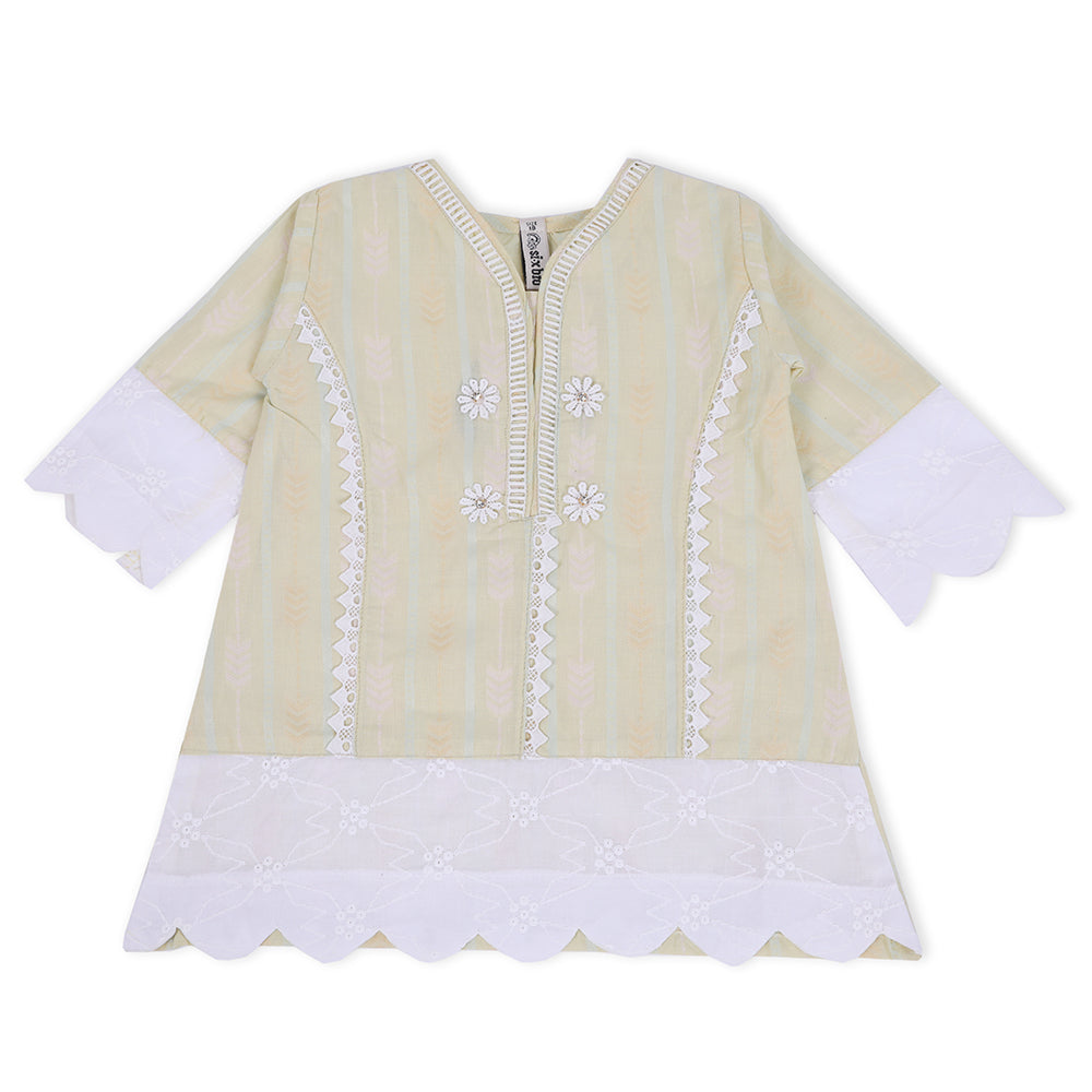 Girls Shalwar Suit - Light Green, Girls Shalwar Kameez, Chase Value, Chase Value