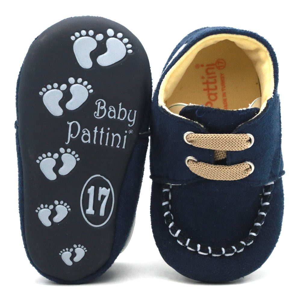 Newborn Boys Booties Shoes - Navy Blue, Newborn Caps, Shoes & Socks, Chase Value, Chase Value